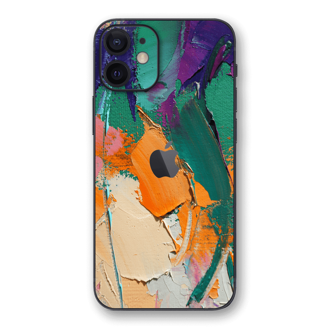 iPhone 12 Print Printed Custom SIGNATURE Oil Painting Fragment Skin Wrap Sticker Decal Cover Protector by EasySkinz | EasySkinz.com