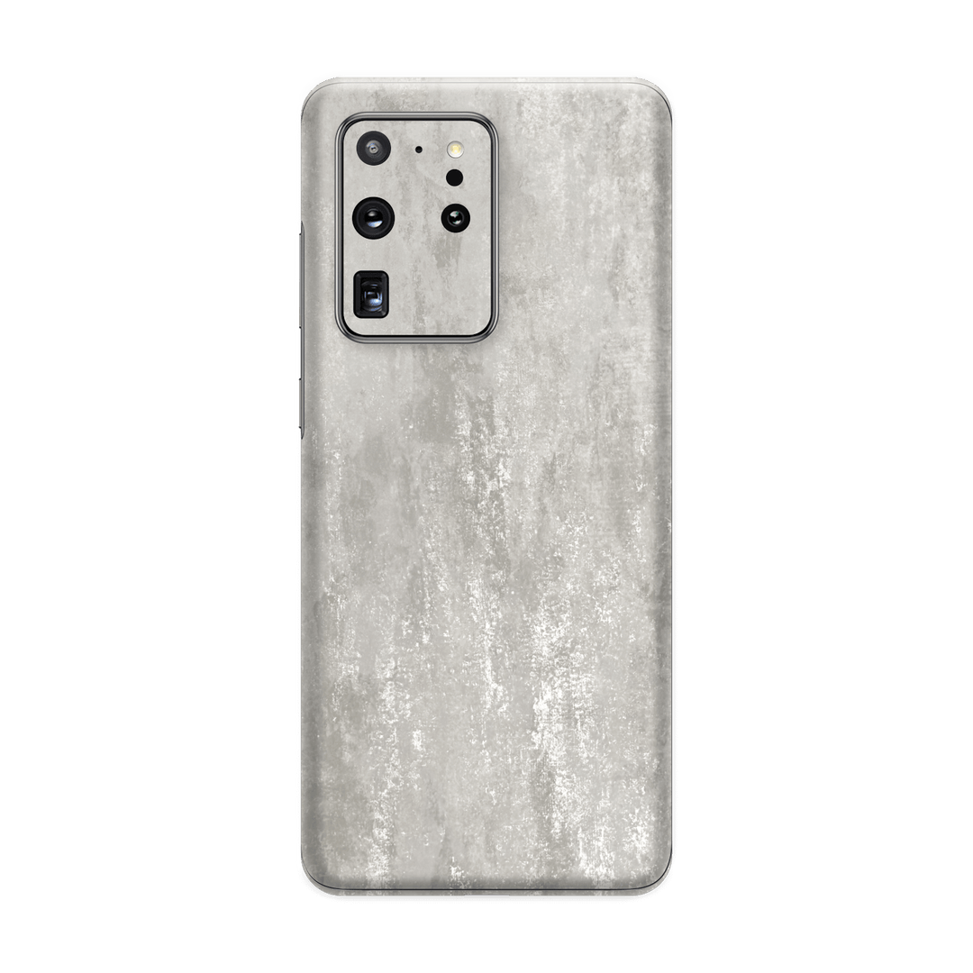 Samsung Galaxy S20 ULTRA Luxuria Silver Stone Skin Wrap Sticker Decal Cover Protector by EasySkinz | EasySkinz.com