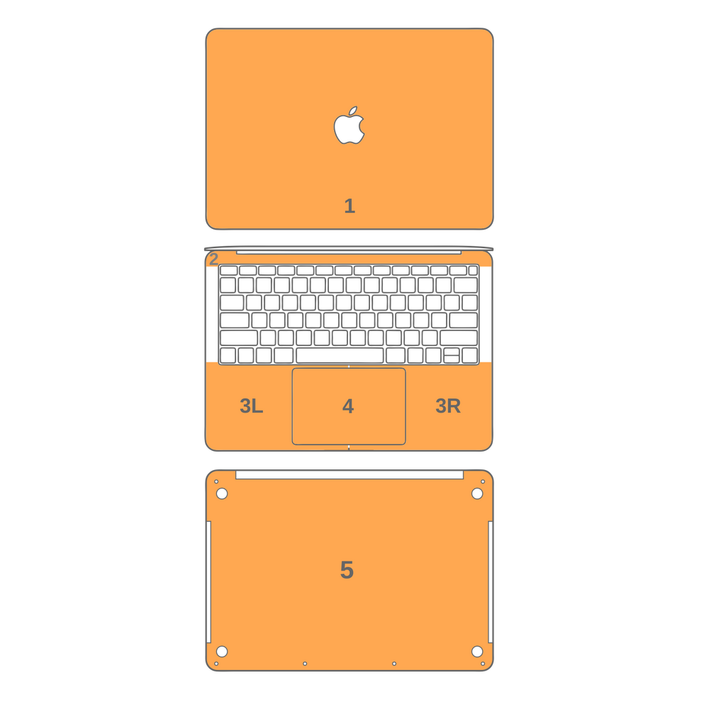 MacBook Pro 13" (No Touch Bar, 2016-2018) DIAMOND CANDY Skin