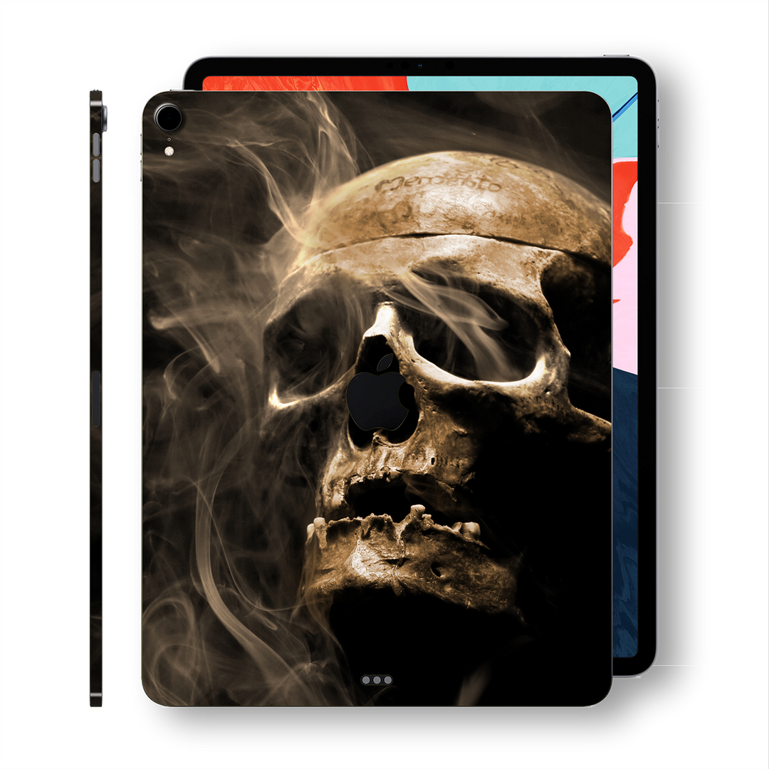 iPad PRO 12.9" inch 3rd Generation 2018 Signature Voodoo Skull Printed Skin Wrap Decal Protector | EasySkinz